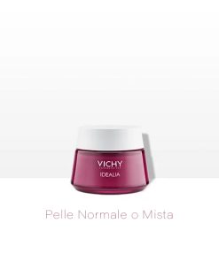 Vichy | IDEALIA CREMA PELLE NORMALE 50 ml | Crema energizzante, levigante e illuminante per pelle normale o mista